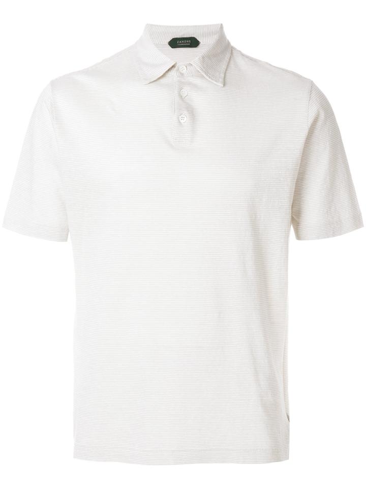 Zanone Classic Polo Shirt - Nude & Neutrals