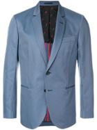 Ps By Paul Smith Mid-fit Blazer - Blue