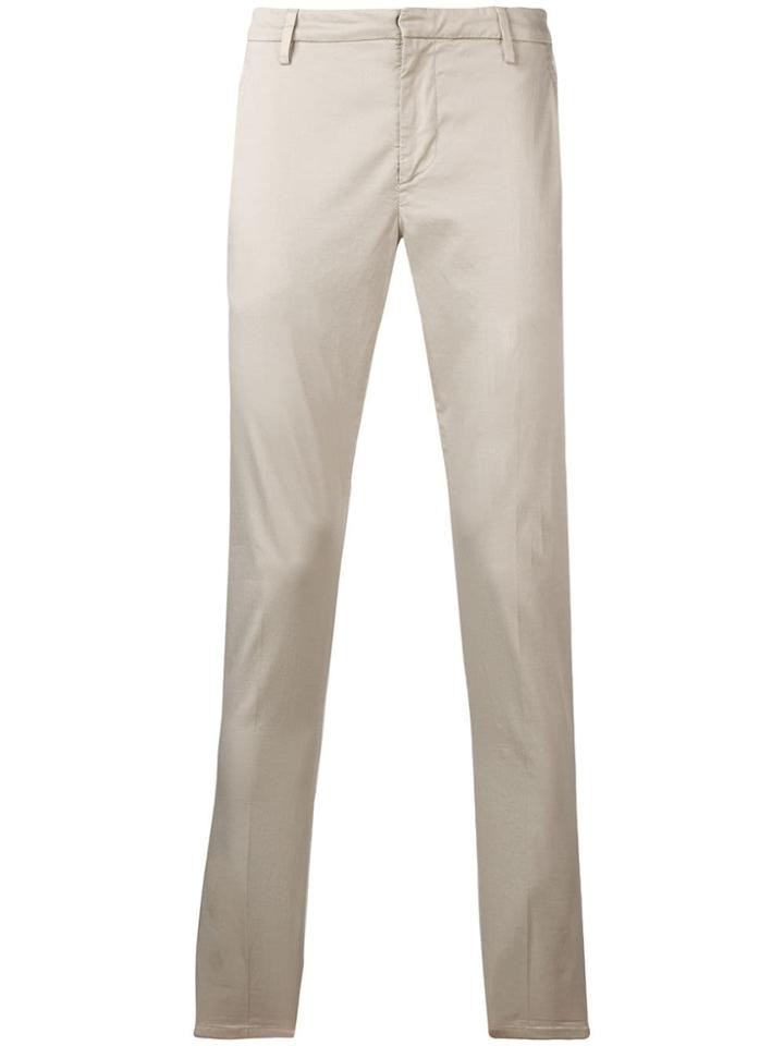Dondup Low Rise Chinos - Neutrals