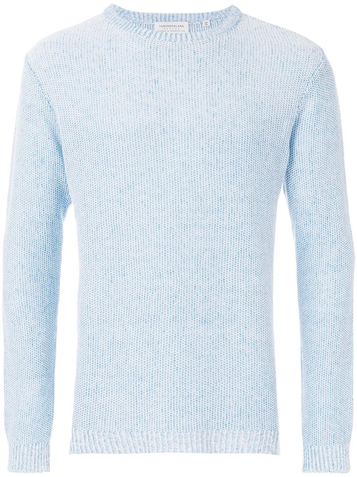 Tomorrowland Classic Long-sleeve Sweater - Blue