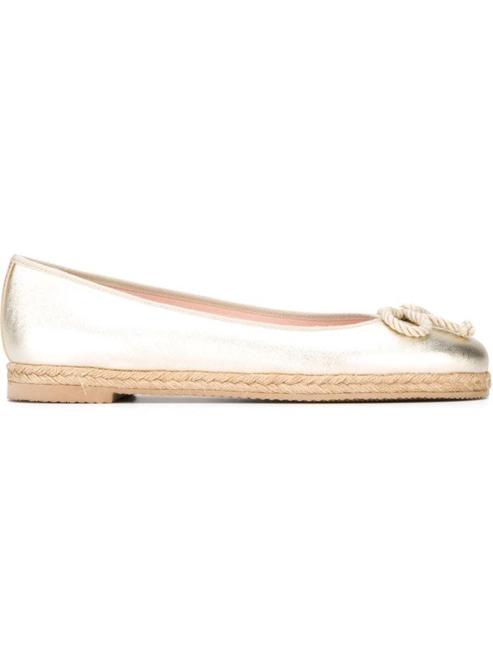Pretty Ballerinas Rosario Espadrilles, Women's, Size: 36, Grey, Leather/rubber
