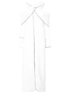 Monse Twist Front Long Shirt - White