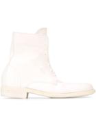 Guidi Combat Boots, Men's, Size: 41, White, Leather