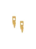 Ros Millar 'sung Gun' Earrings, Women's, Metallic