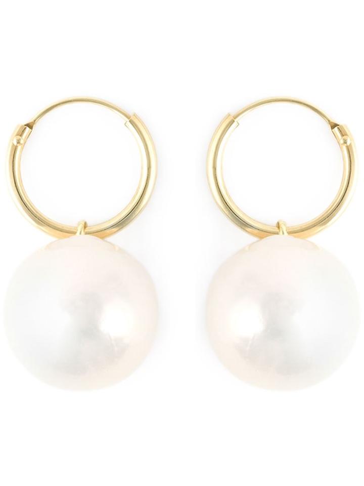 Wouters & Hendrix Gold 'pearl' Set Of Earrings, Women's, White