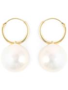 Wouters & Hendrix Gold 'pearl' Set Of Earrings, Women's, White