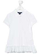 Ralph Lauren Kids Embroidered Polo Shirt, Girl's, Size: 16 Yrs, White