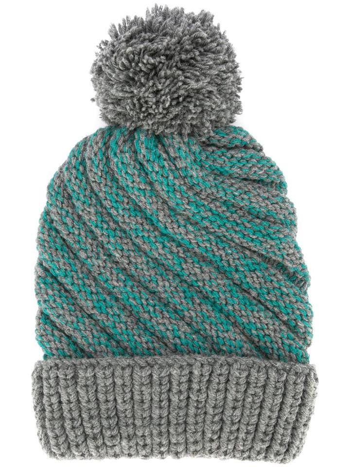 0711 Robot Beanie Hat - Green