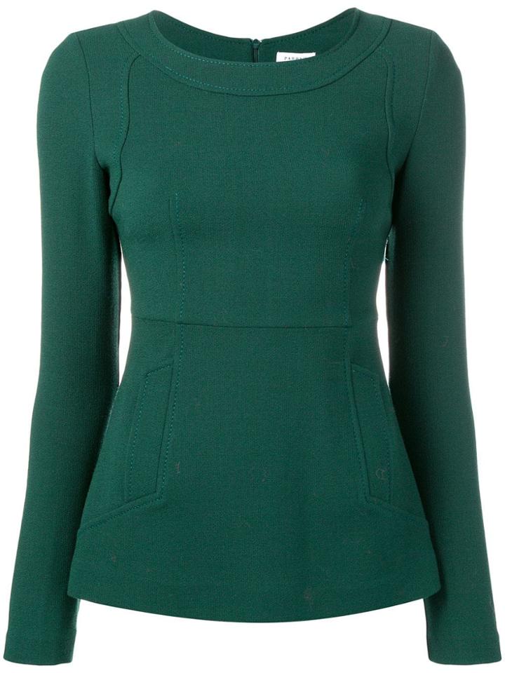 P.a.r.o.s.h. Crew Neck Jumper - Green