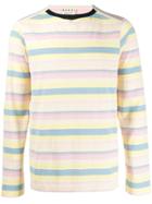 Marni Striped Sweatshirt - Neutrals