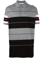 Givenchy Colour Block Polo Shirt, Men's, Size: Medium, Black, Cotton
