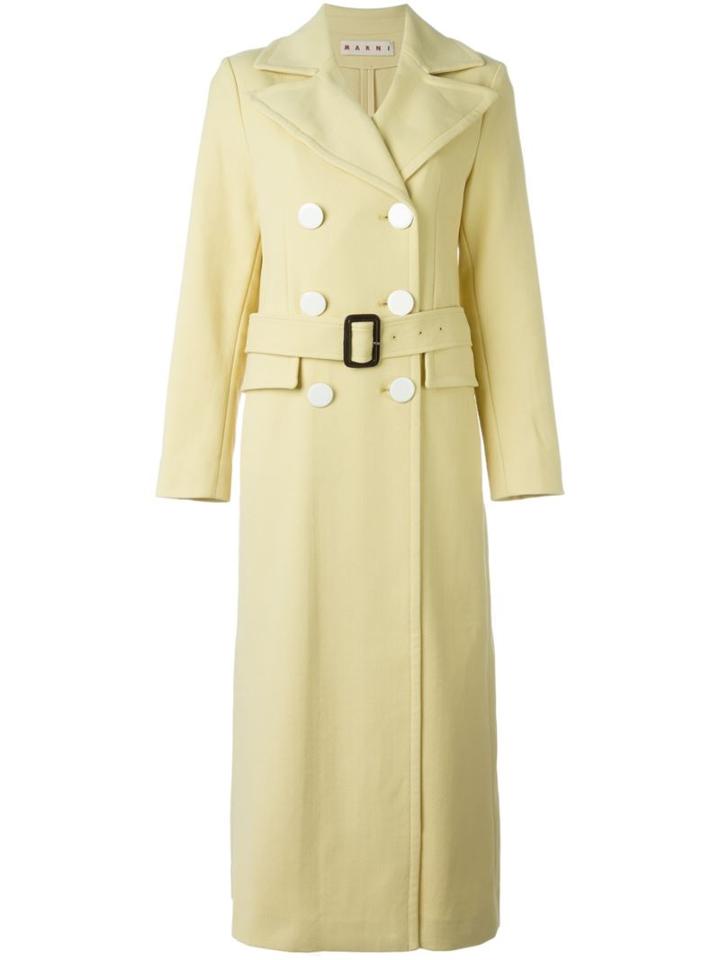 Marni Long Double Breasted Coat