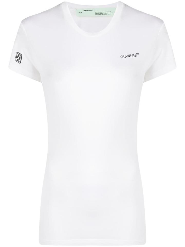 Off-white Slim Fit Logo T-shirt