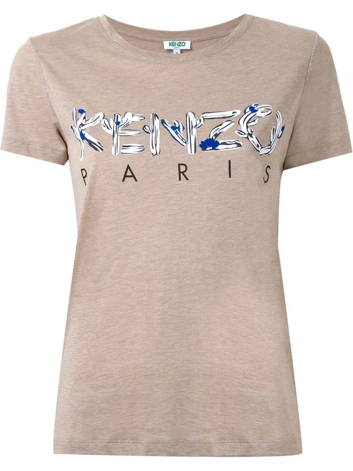 Kenzo Kenzo Paris T-shirt, Women's, Size: Xl, Brown, Cotton