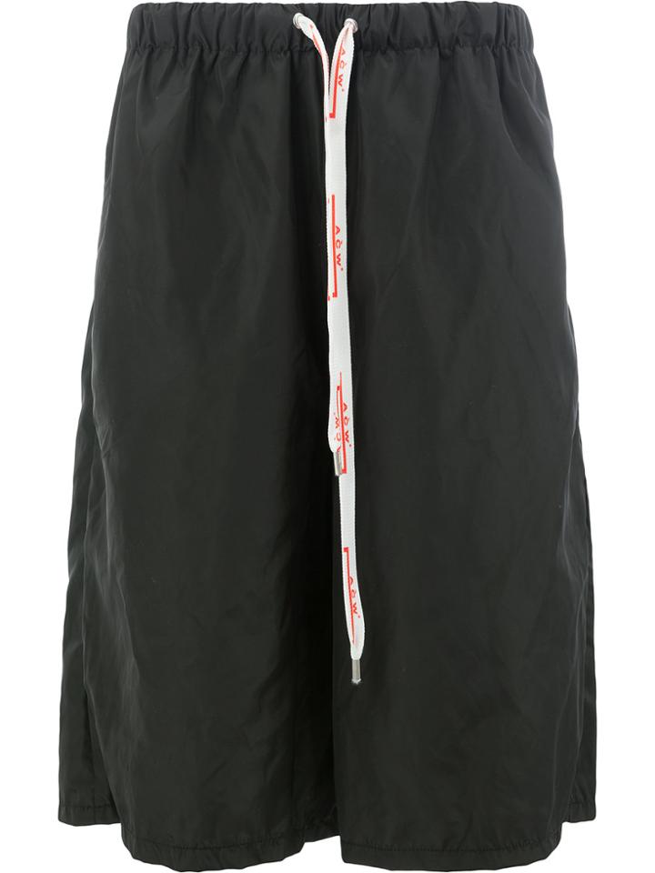 A-cold-wall* Elasticated Loose Track Shorts - Black