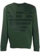 Emporio Armani Logo Print Sweatshirt - Green