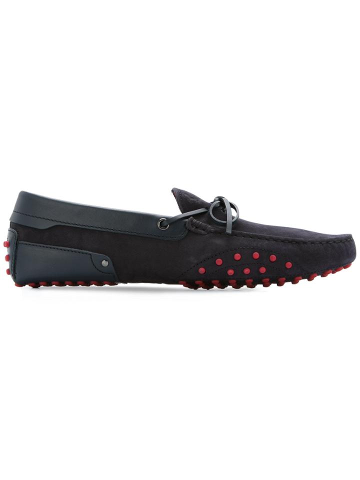 Tod's Ferrari Gommino Driving Shoes - Blue