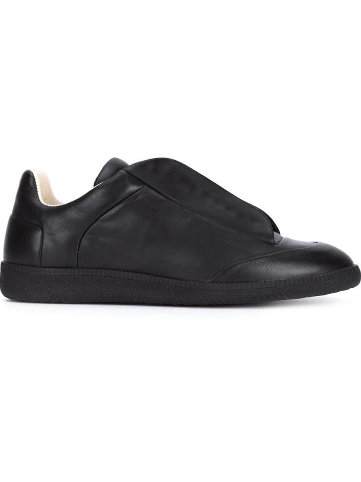 Maison Margiela Concealed Vamp Sneakers, Men's, Size: 11, Black, Leather/rubber