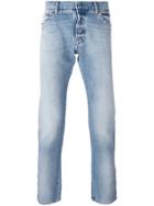 Valentino 'rockstud' Straight Leg Jeans - Blue