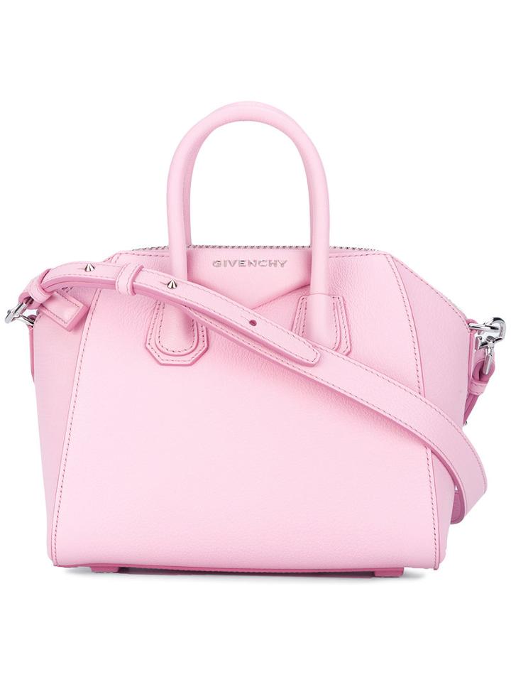 Givenchy - Antigona Tote - Women - Goat Skin - One Size, Pink/purple, Goat Skin