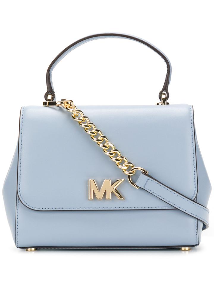 Michael Michael Kors Mott Medium Satchel - Blue