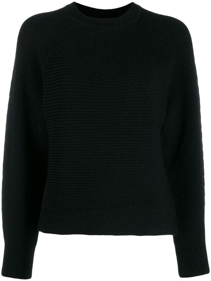 Diane Von Furstenberg Round Neck Jumper - Black