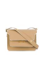 Marni Push Lock Cross Body Bag - Neutrals