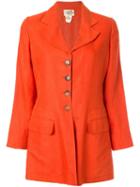 Hermès Pre-owned Longline Blazer - Orange