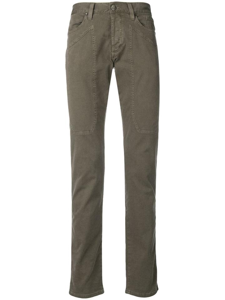 Jeckerson Skinny Trousers - Green