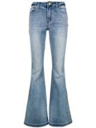 Michael Michael Kors Studded Flared Jeans - Blue