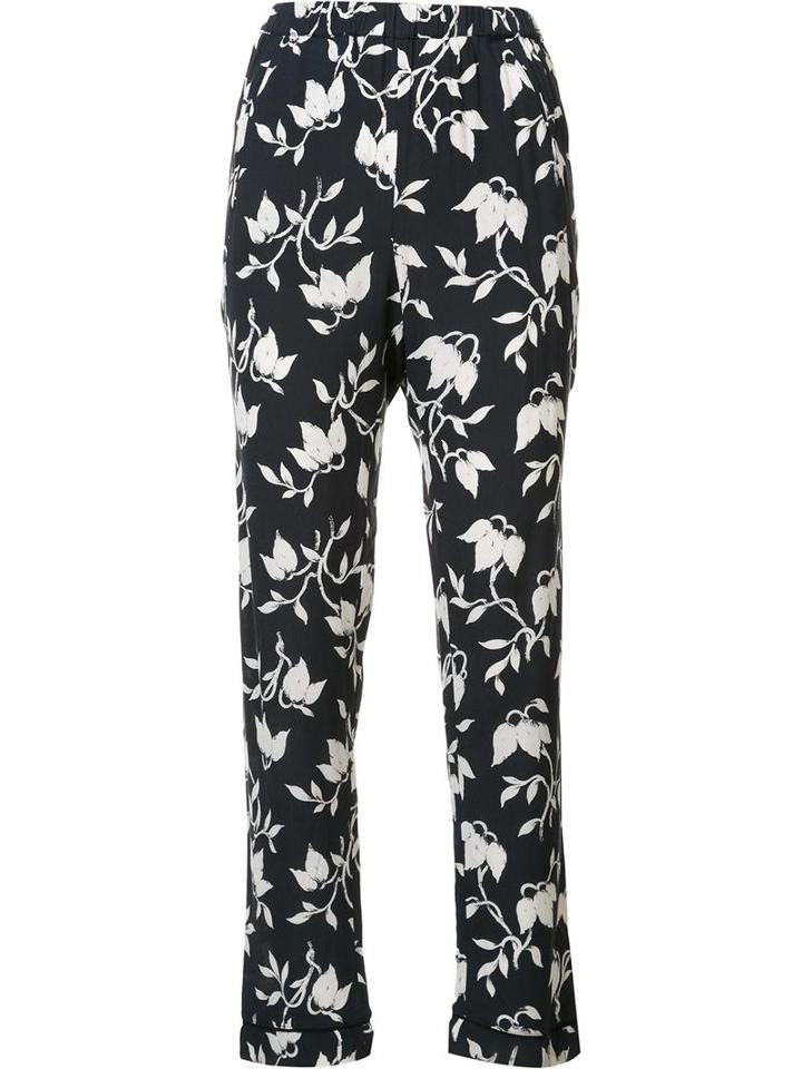 Ganni 'maxwell' Crepe Pants, Women's, Size: Xs, Blue, Viscose