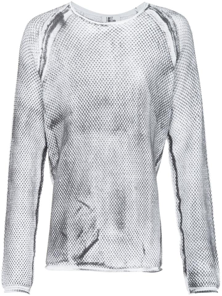 Lost & Found Ria Dunn Washed Effect Sweatshirt - White