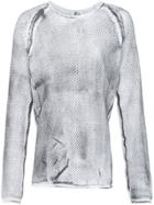 Lost & Found Ria Dunn Washed Effect Sweatshirt - White