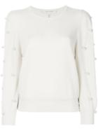 Marc Jacobs - Knitted Sweater - Women - Cashmere/wool - M, Nude/neutrals, Cashmere/wool
