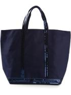 Vanessa Bruno Sequin Embroidered Tote - Blue