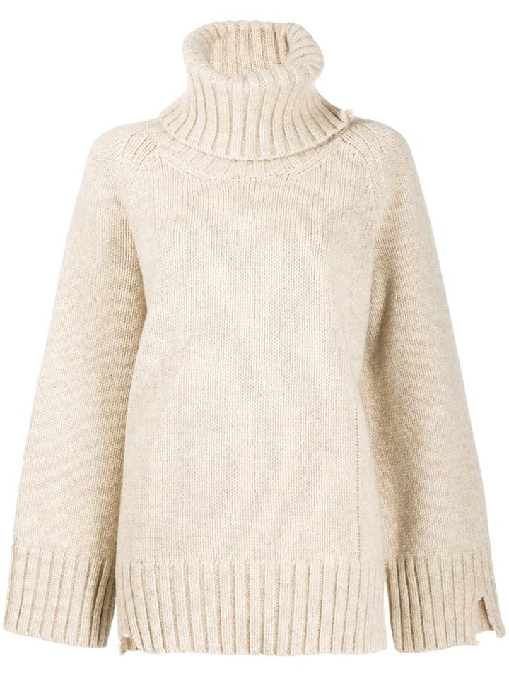 Maison Margiela Turtle Neck Sweater - Neutrals