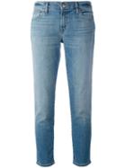 J Brand - Cropped Straight Leg Jeans - Women - Cotton/polyurethane - 27, Blue, Cotton/polyurethane