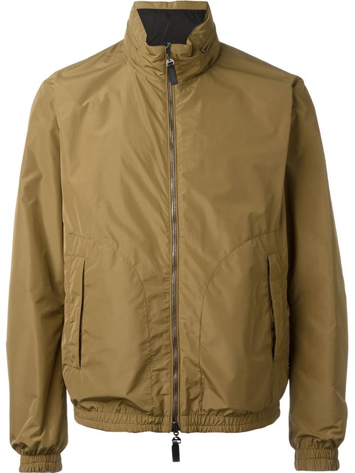 Canali Zip Up Bomber Jacket