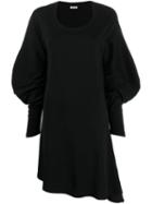 Aalto Statement Sleeve Dress - Black