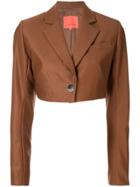 Manning Cartell Cropped Jacket - Brown