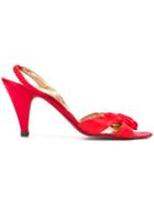 A.n.g.e.l.o. Vintage Cult Corsage Slingback Pump - Red