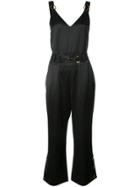 Derek Lam 10 Crosby Sleeveless Jumpsuit With Belt Detail - Black