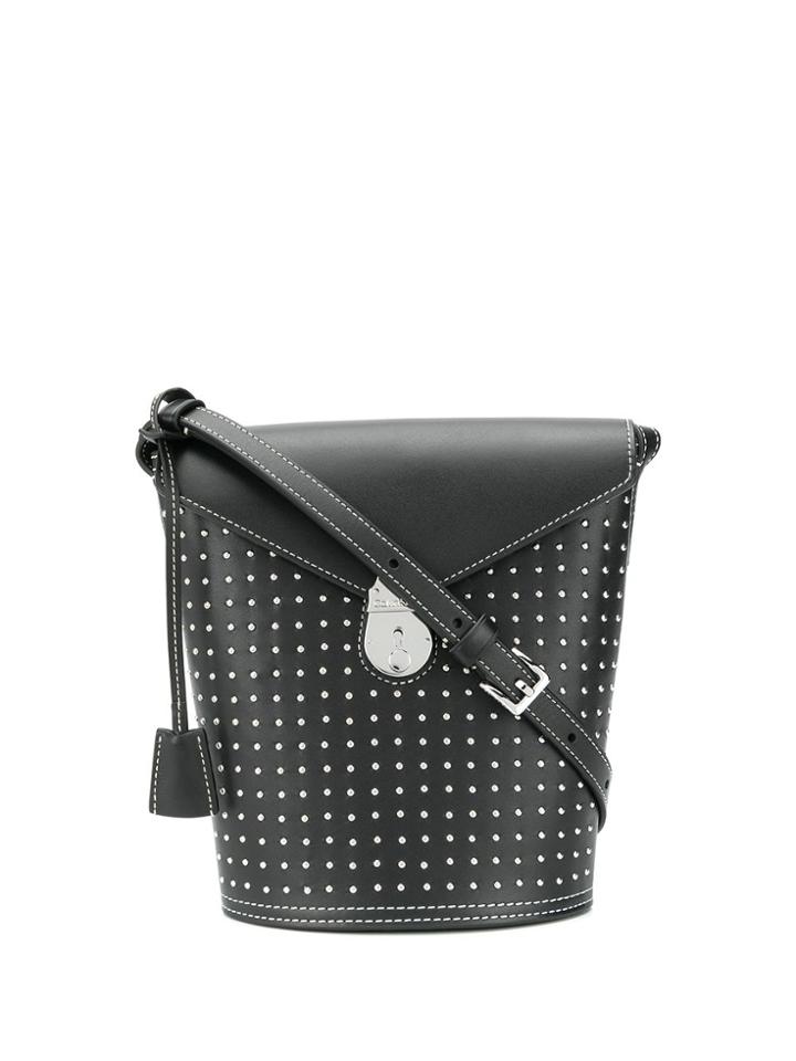 Calvin Klein 205w39nyc Studded Detail Bucket Bag - Black
