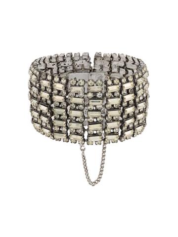 Katheleys Pre-owned 1950's Glam Bracelet - Silver
