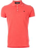 Dsquared2 Classic Polo Shirt, Men's, Size: Xxl, Pink/purple, Cotton