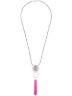 Isabel Marant Prism Pendant Necklace - Silver