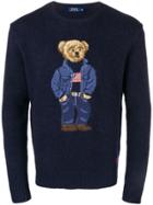 Polo Ralph Lauren Bear Sweater - Blue
