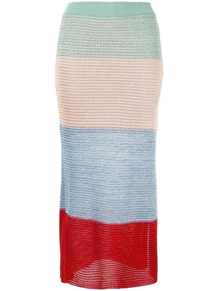 Suboo Lucy Knitted Midi Skirt - Multicolour