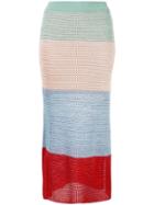 Suboo Lucy Knitted Midi Skirt - Multicolour