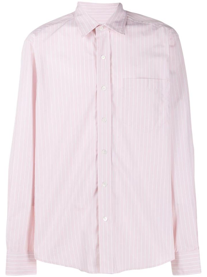 Ami Paris Striped Shirt - Pink